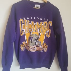 '91 UW Huskies National Championship pullover